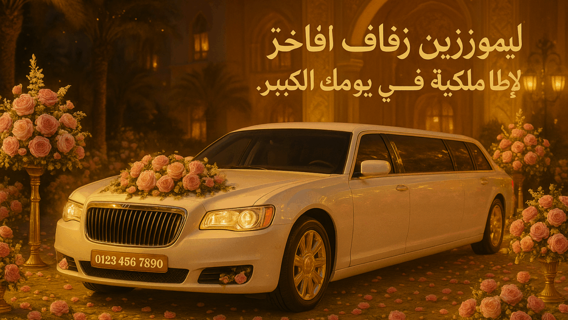 🚘 ليموزين زفاف في القاهرة – احجز أفخم سيارات الزفاف الآن +201000391051